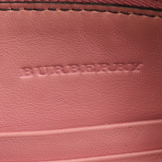 Burberry Bicolor House Check Derby Peyton Crossbody Bag