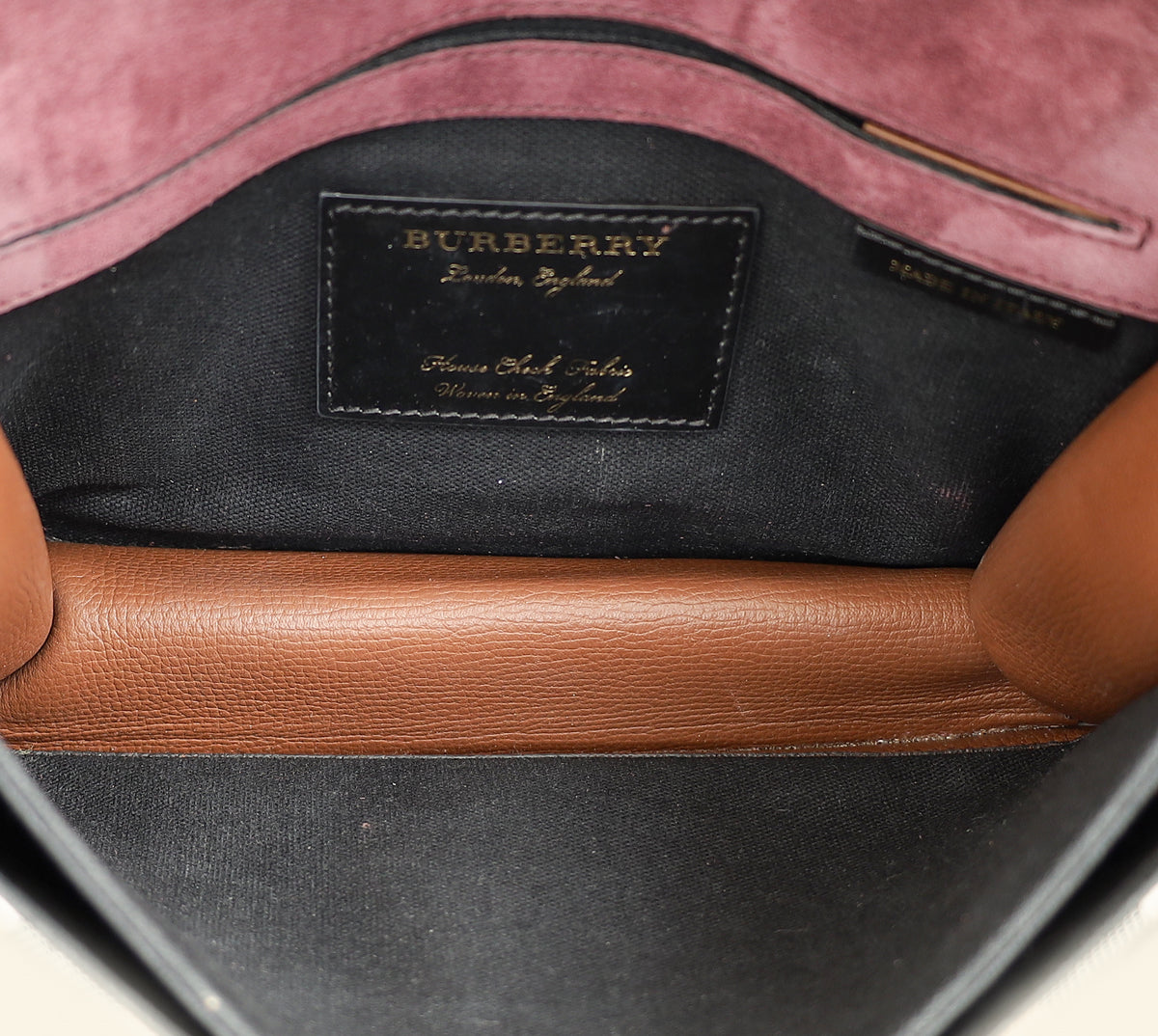 Burberry Brown House Check Macken Crossbody Bag