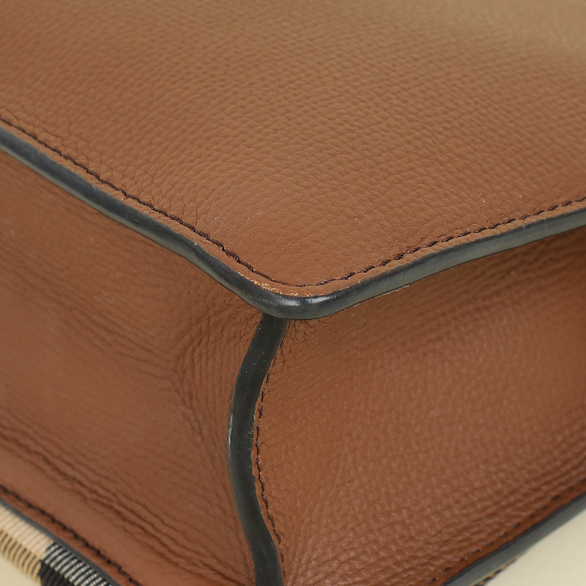 Burberry Brown House Check Macken Crossbody Bag