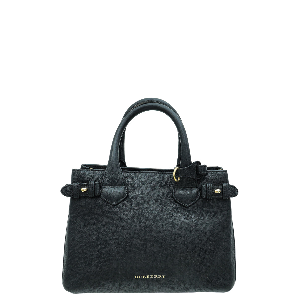 Burberry Black Small Banner Tote Bag-Burberry-THE CLOSET