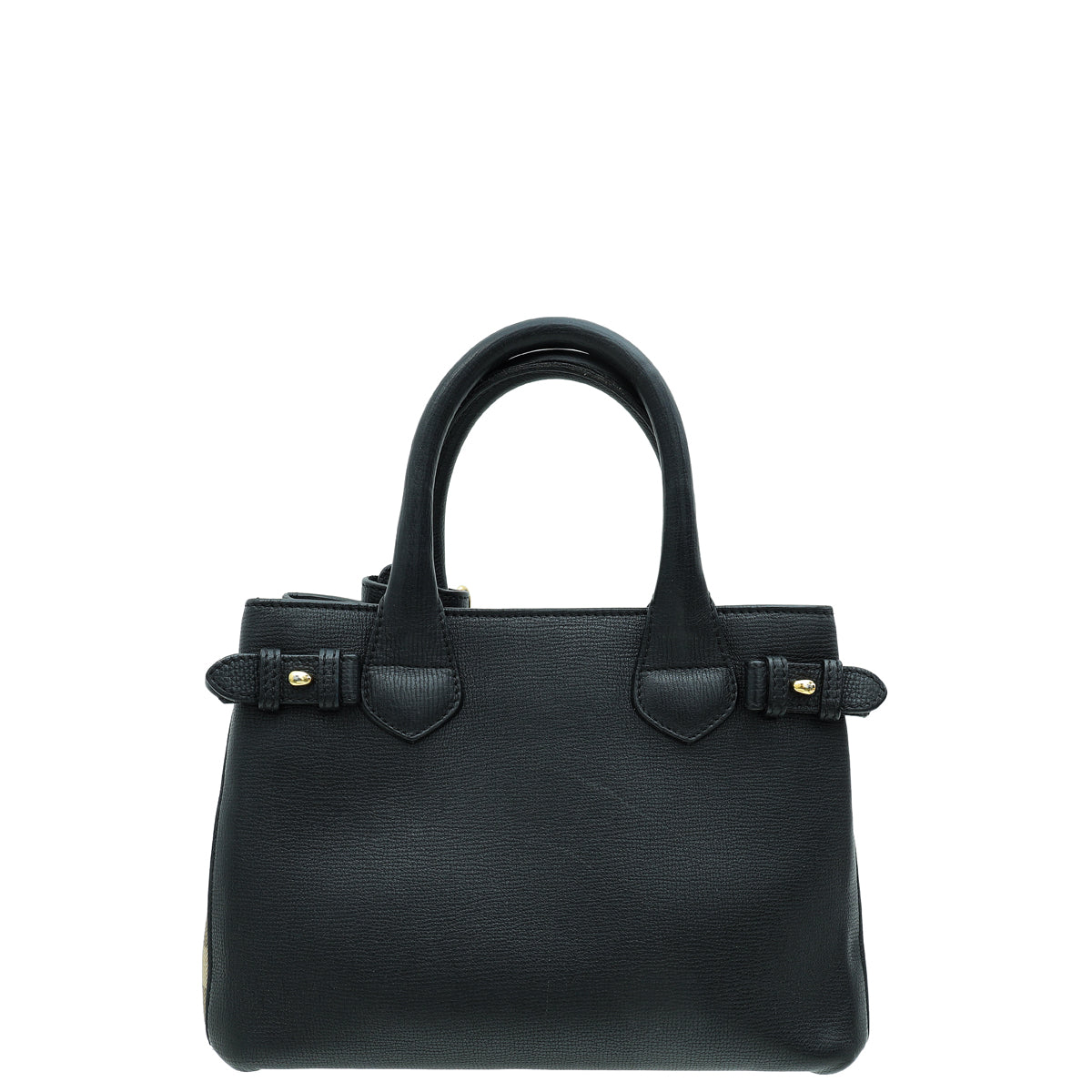 Burberry Black Small Banner Tote Bag-Burberry-THE CLOSET