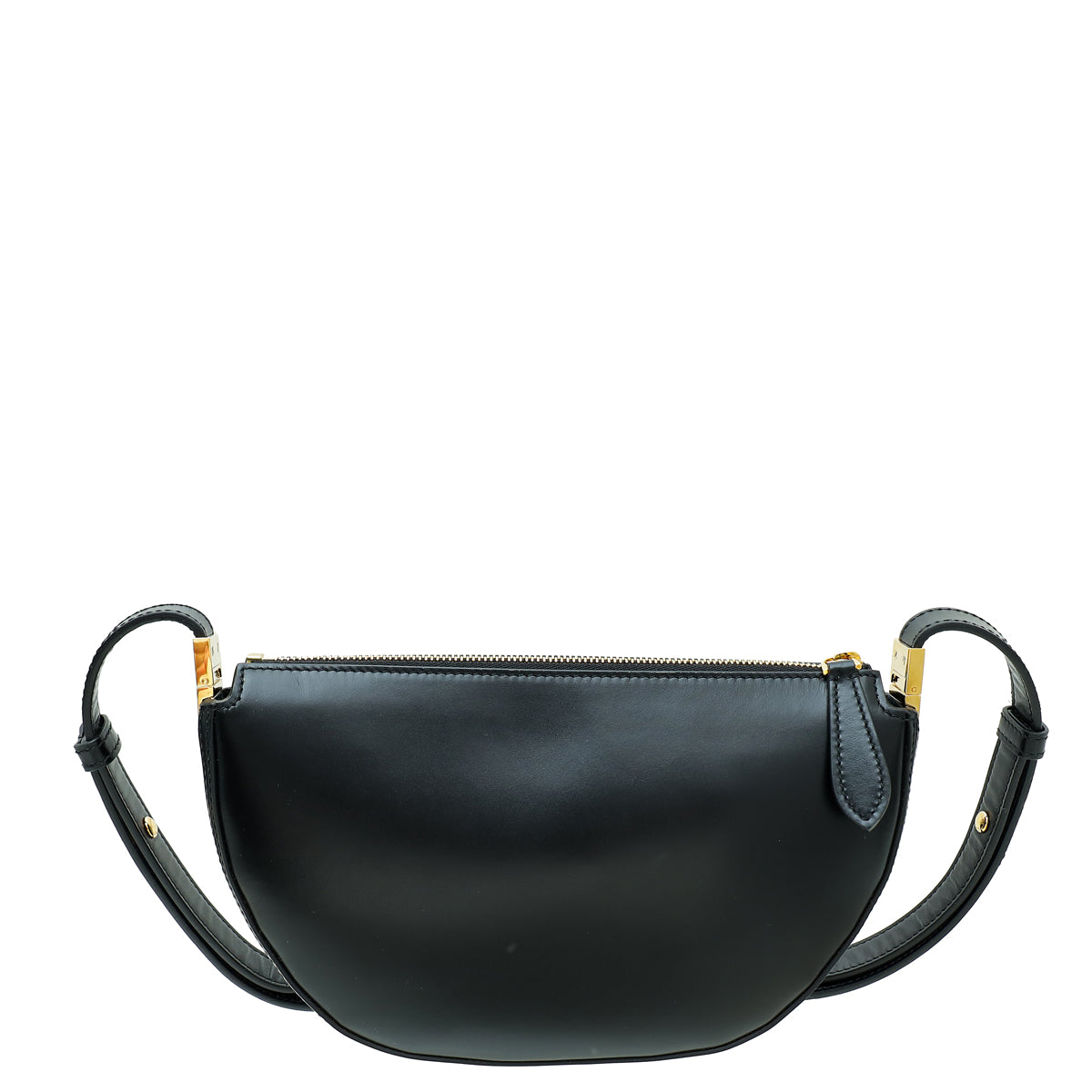 Burberry Black Mini Zip Olympia Bag-Burberry-THE CLOSET