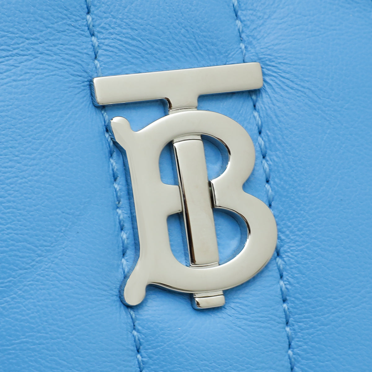 Burberry Bright Sky Blue Lola Double Pouch Crossbody Bag