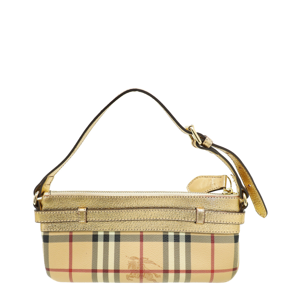 Burberry Bicolor Haymarket Pochette Bag-Burberry-THE CLOSET