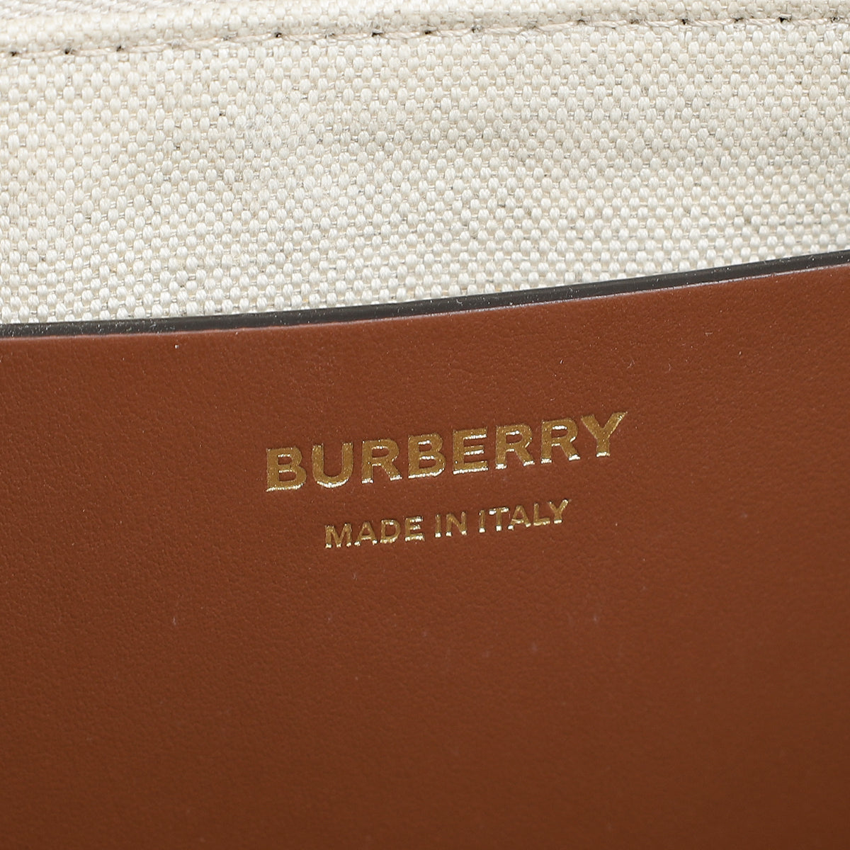 Burberry Bicolor Freya Medium Tote Bag