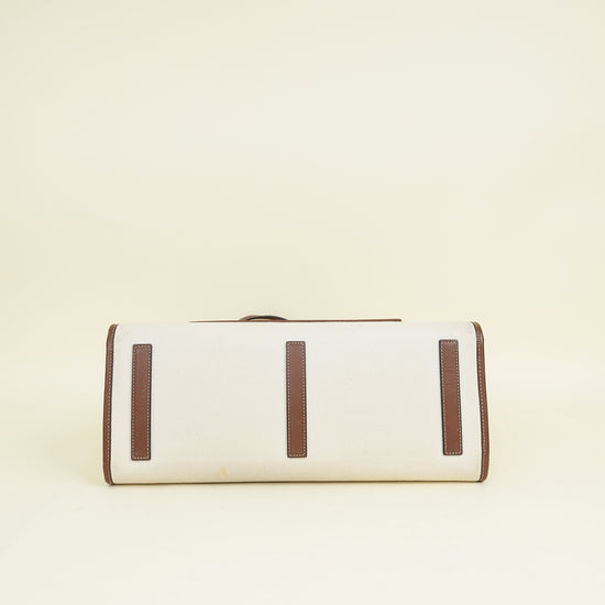 Burberry Bicolor Freya Medium Tote Bag