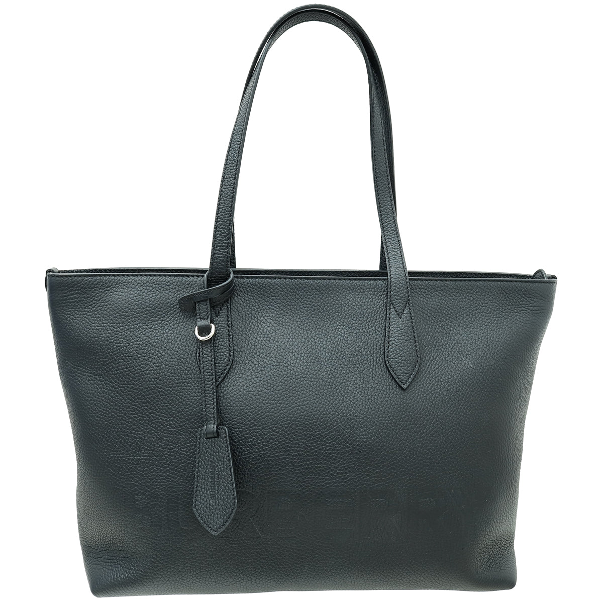 Burberry Black Ardwell Medium Zip Medium Tote Bag-Burberry-THE CLOSET