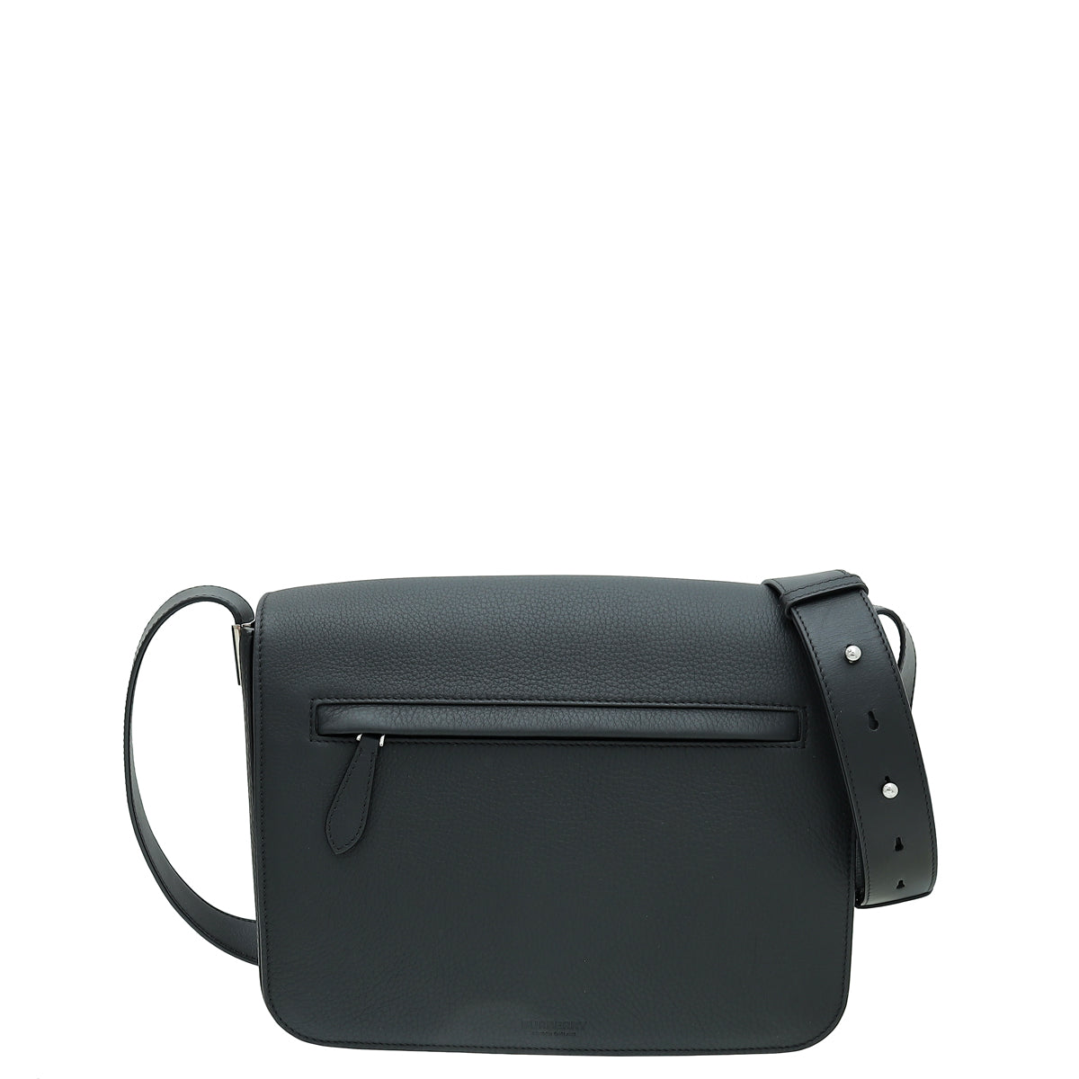 Burberry: Black Calfskin Olympia Messenger Bag