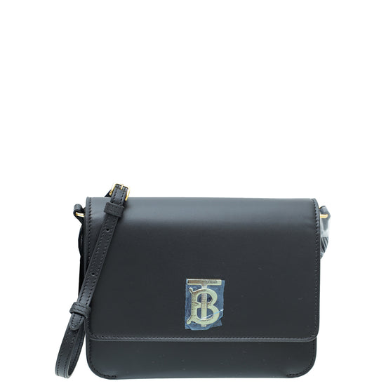Burberry Black Flat Mini Bag