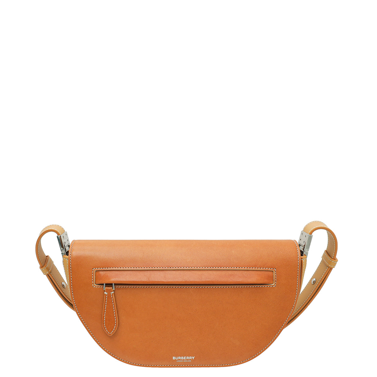 Burberry Pale Orange Olympia Small Flap Bag-Burberry-THE CLOSET