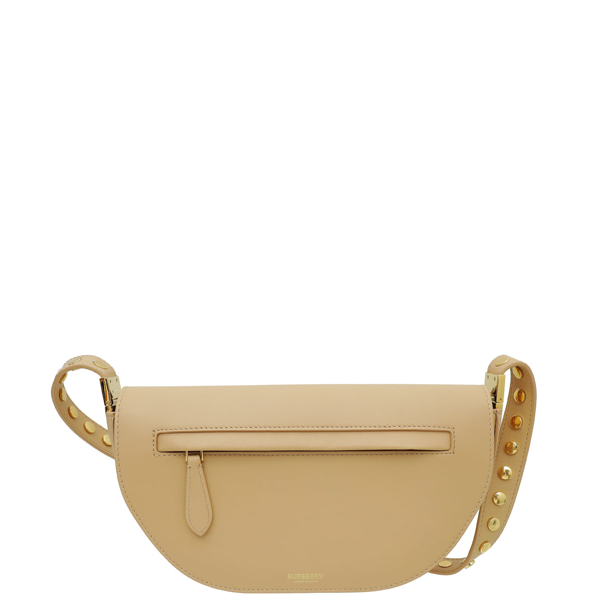 Burberry Cool Beige Studded Olympia Small Bag-Burberry-THE CLOSET