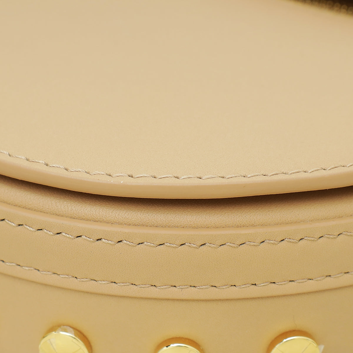 Burberry Cool Beige Studded Olympia Small Bag
