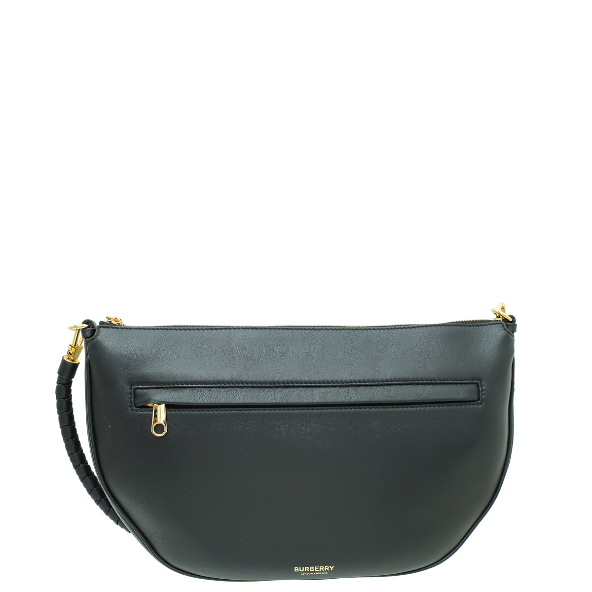 Burberry Black Flat Olympia Bag-Burberry-THE CLOSET