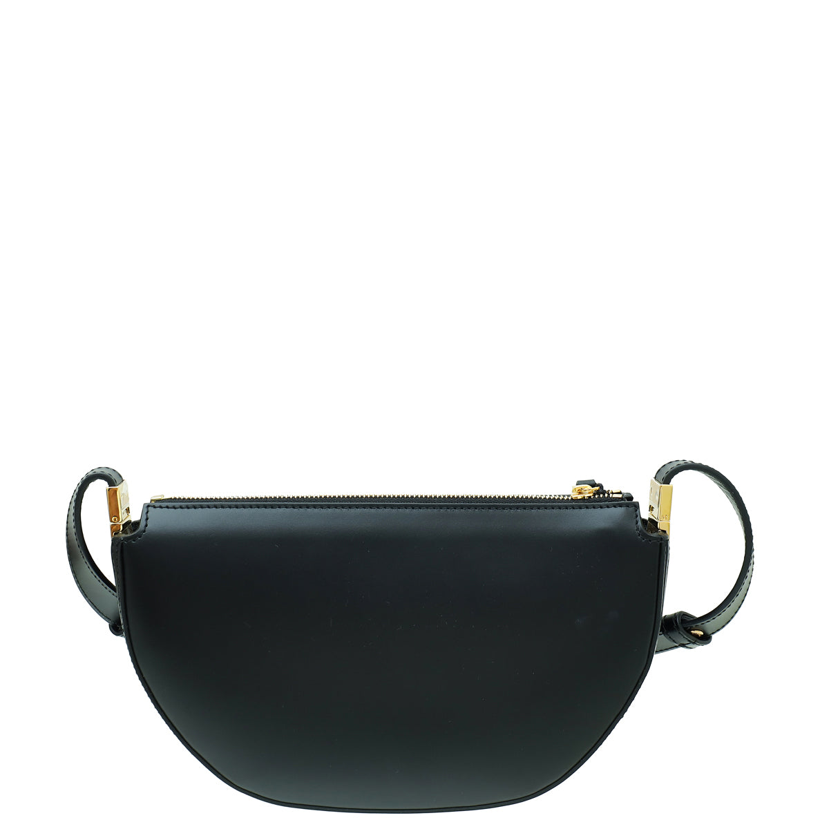 Burberry Black Mini Zip Olympia Bag-Burberry-THE CLOSET