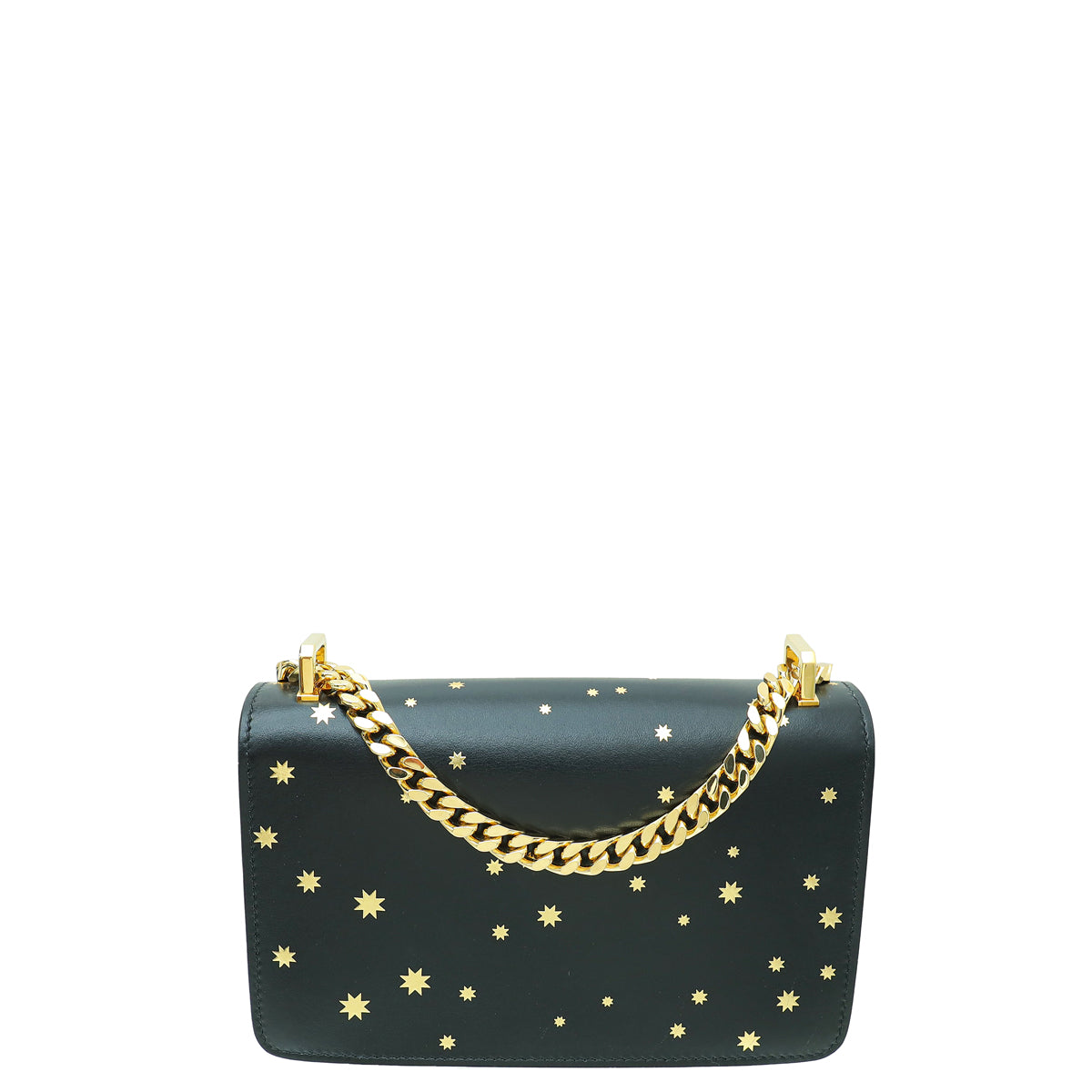 Burberry Bicolor Star Print TB Mini Chain Bag-Burberry-THE CLOSET