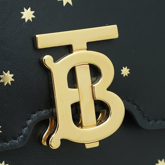 Burberry Bicolor Star Print TB Mini Chain Bag