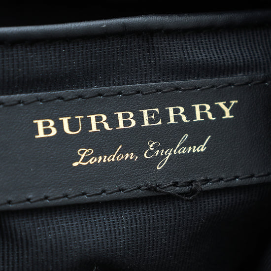 Burberry Bicolor Nylon Rucksack Backpack Bag