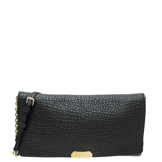 Burberry Black Mildenhall Crossbody Bag