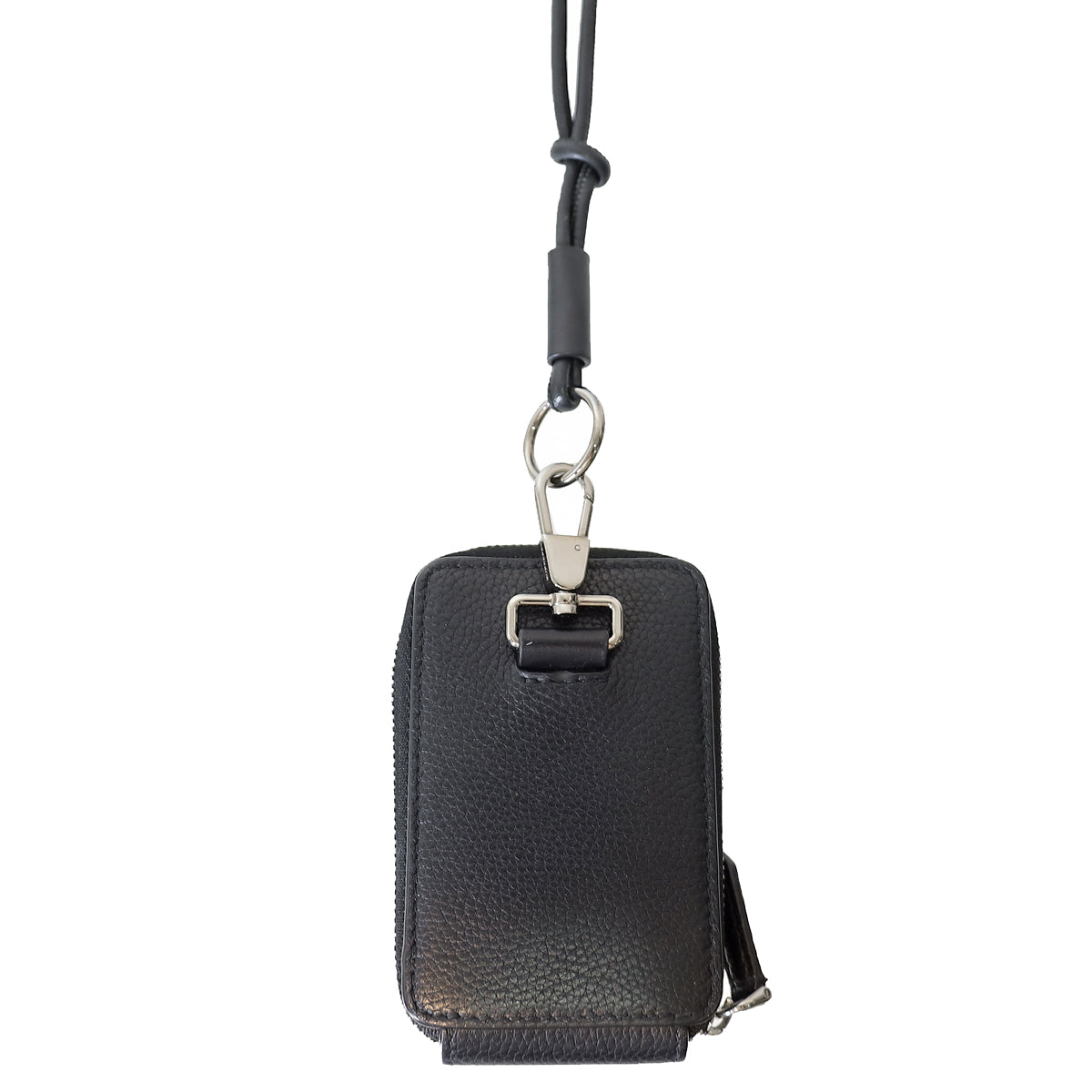 Burberry Black TB Neck Wallet-Burberry-THE CLOSET