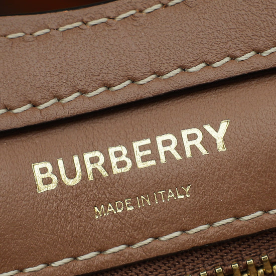 Burberry Bicolor Mini Pocket Bag