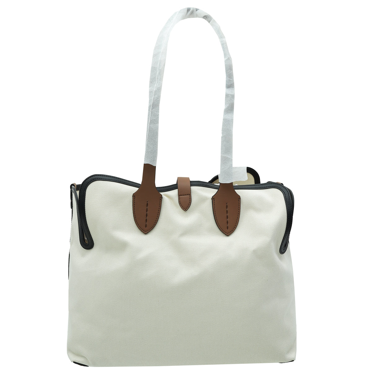 Burberry Natural Soft Belt Tote Medium Bag-Burberry-THE CLOSET