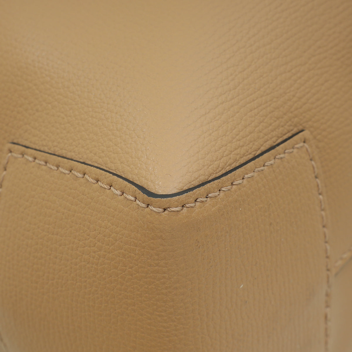 Burberry Light Camel Embossed Crest Large Tote Bag-Burberry-THE CLOSET