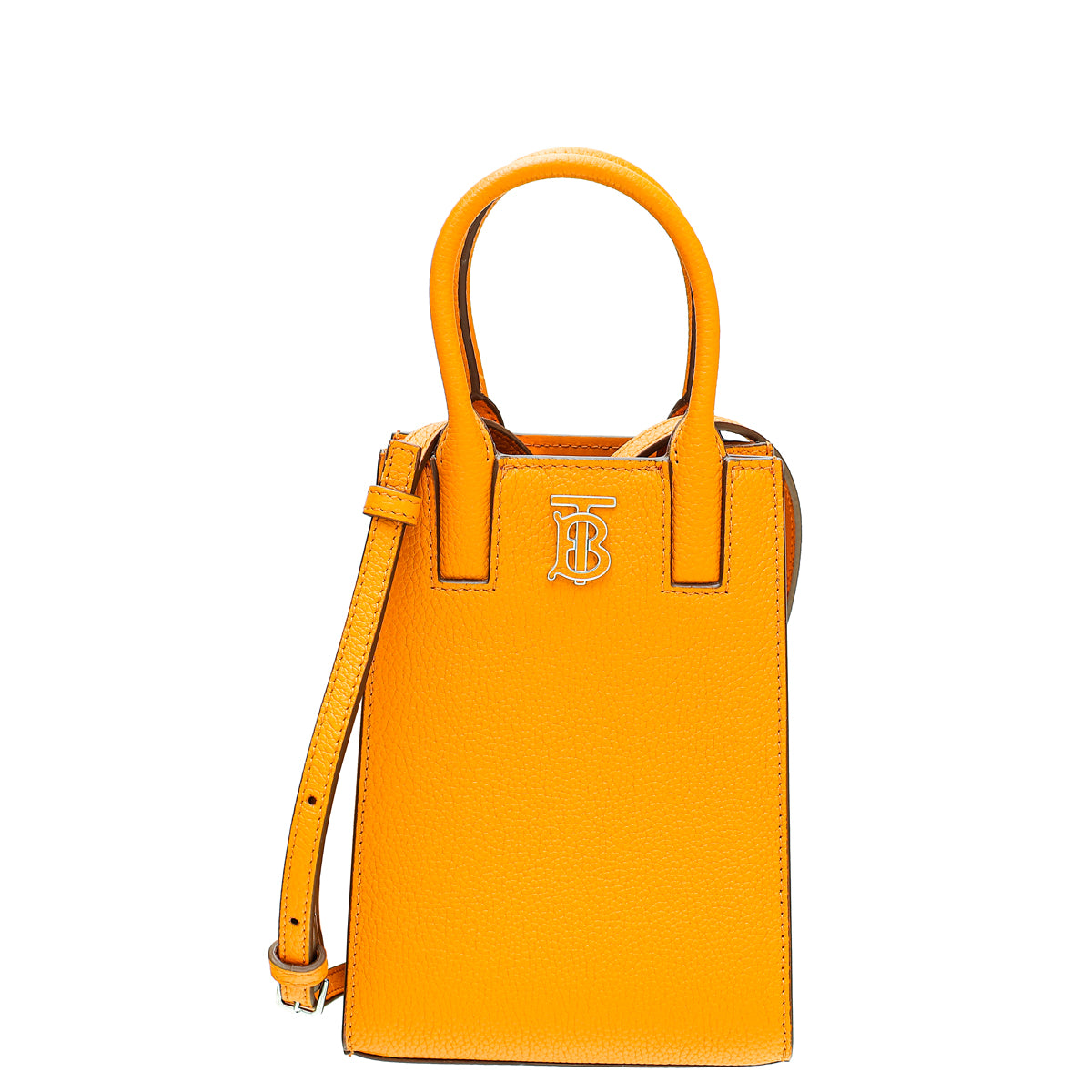 Burberry Orange TB Logo Phone Micro Bag-Burberry-THE CLOSET