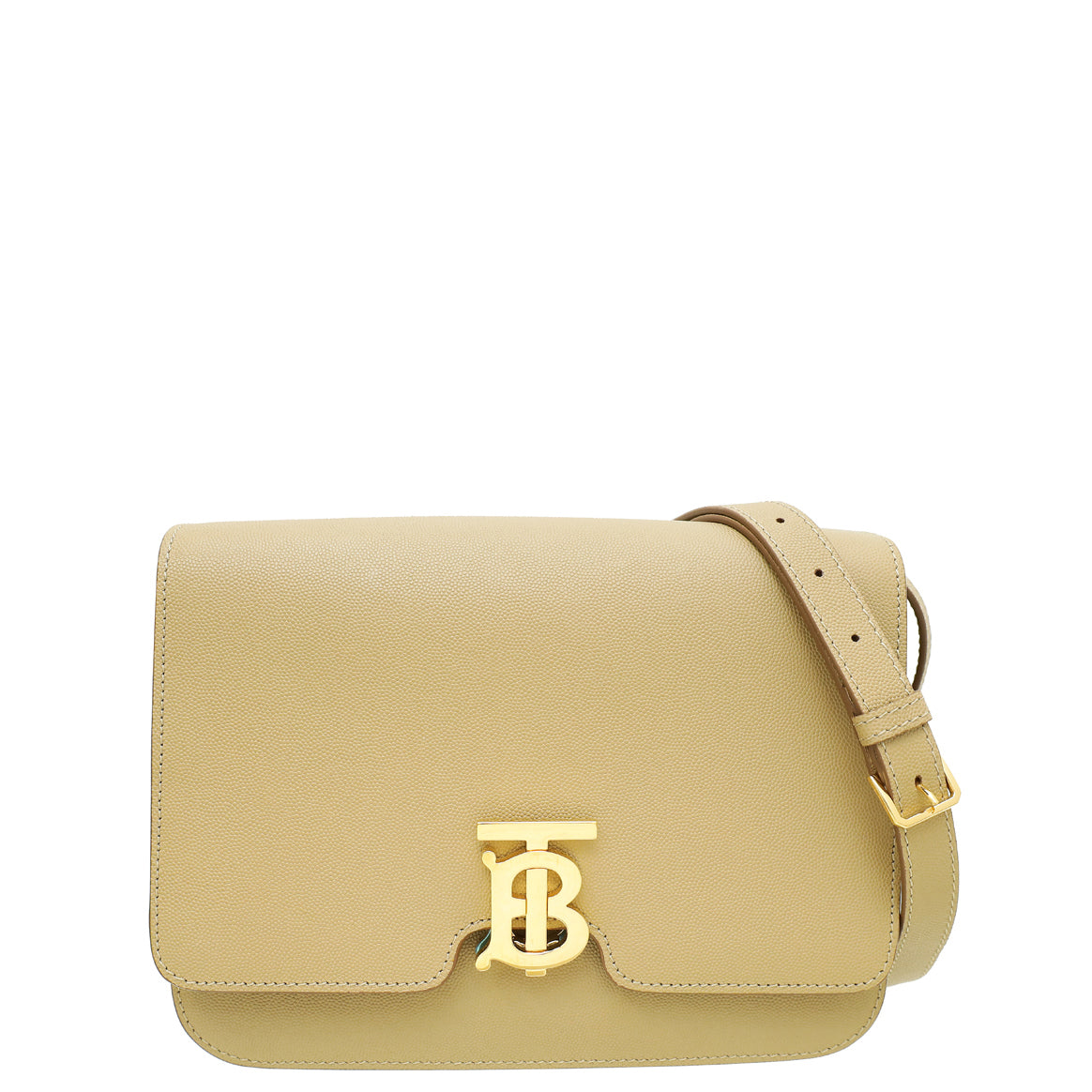 Burberry Archive Beige TB Flap Medium Bag-Burberry-THE CLOSET