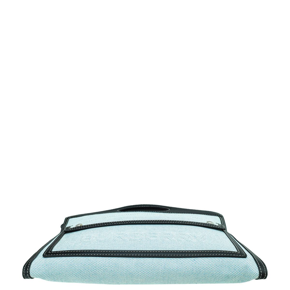 Burberry Bicolor Pocket Foldover Clutch Bag-Burberry-THE CLOSET