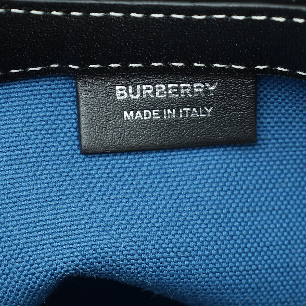 Burberry Bicolor Pocket Foldover Clutch Bag