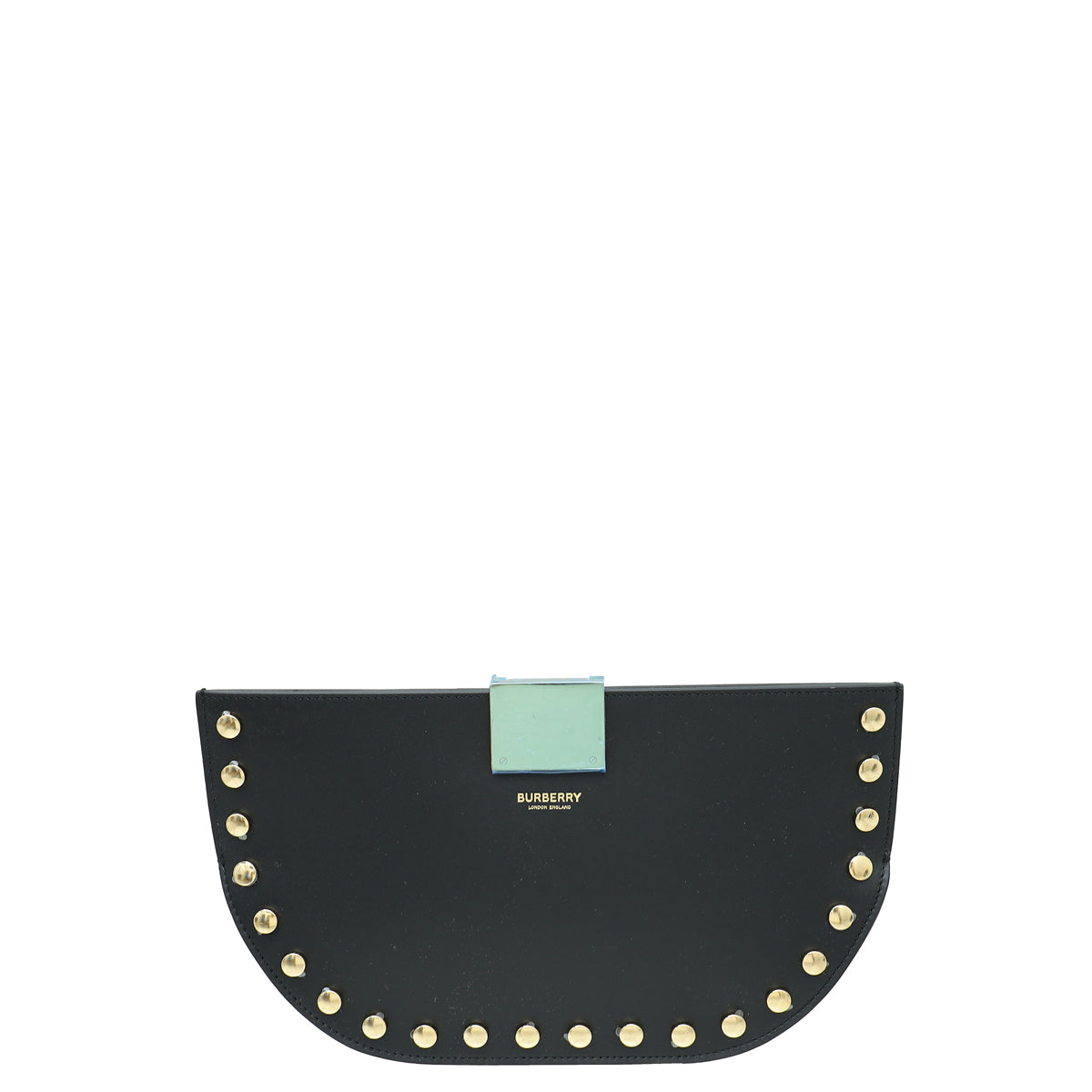Burberry Black Olympia Studs Clutch-Burberry-THE CLOSET