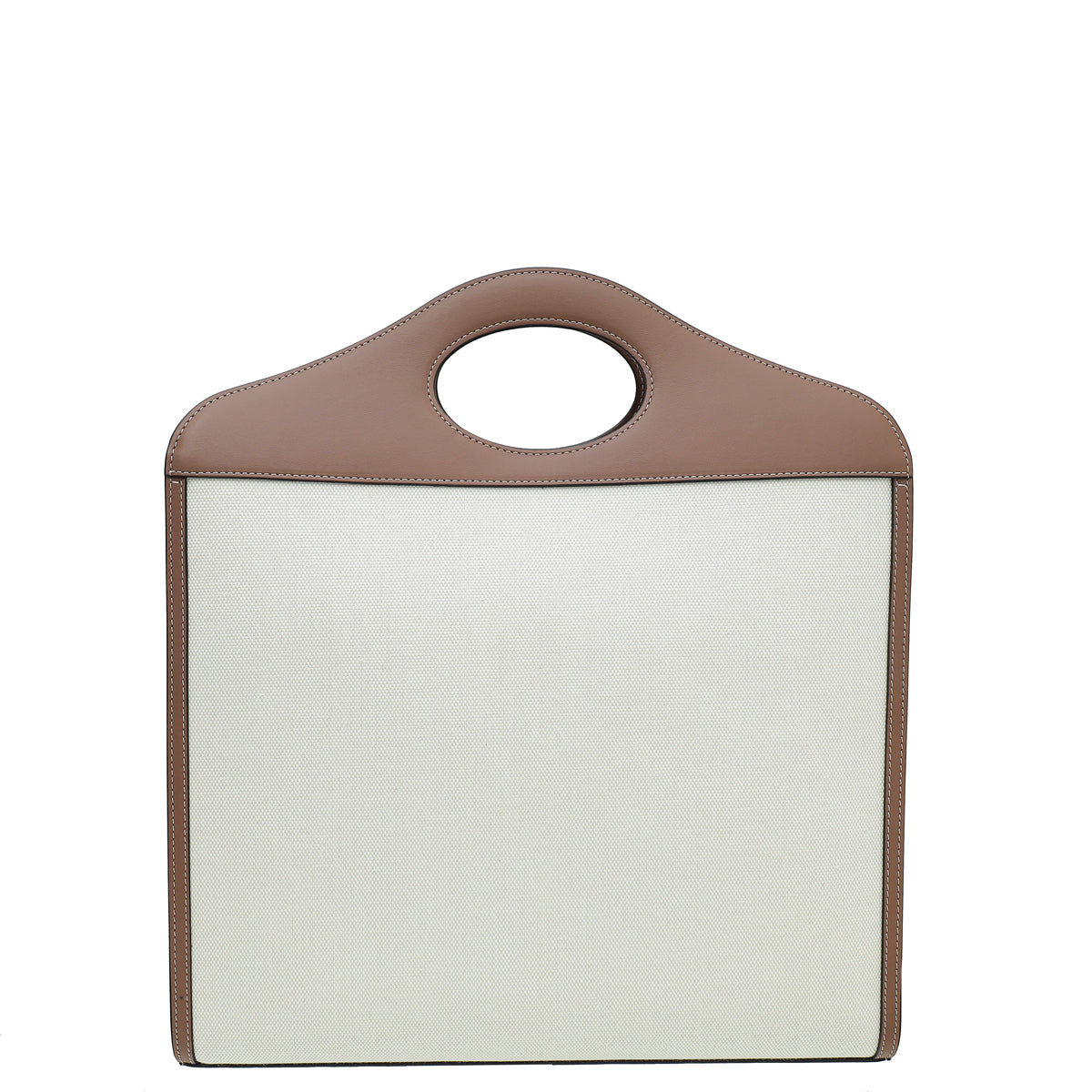 Burberry Bicolor Medium Pocket Tote Bag-Burberry-THE CLOSET