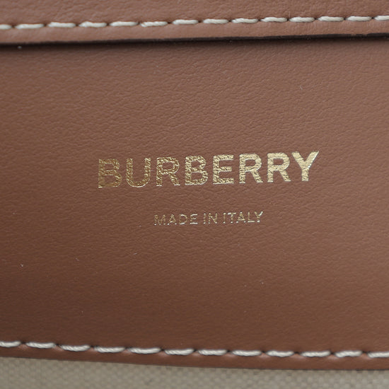 Burberry Bicolor Medium Pocket Tote Bag