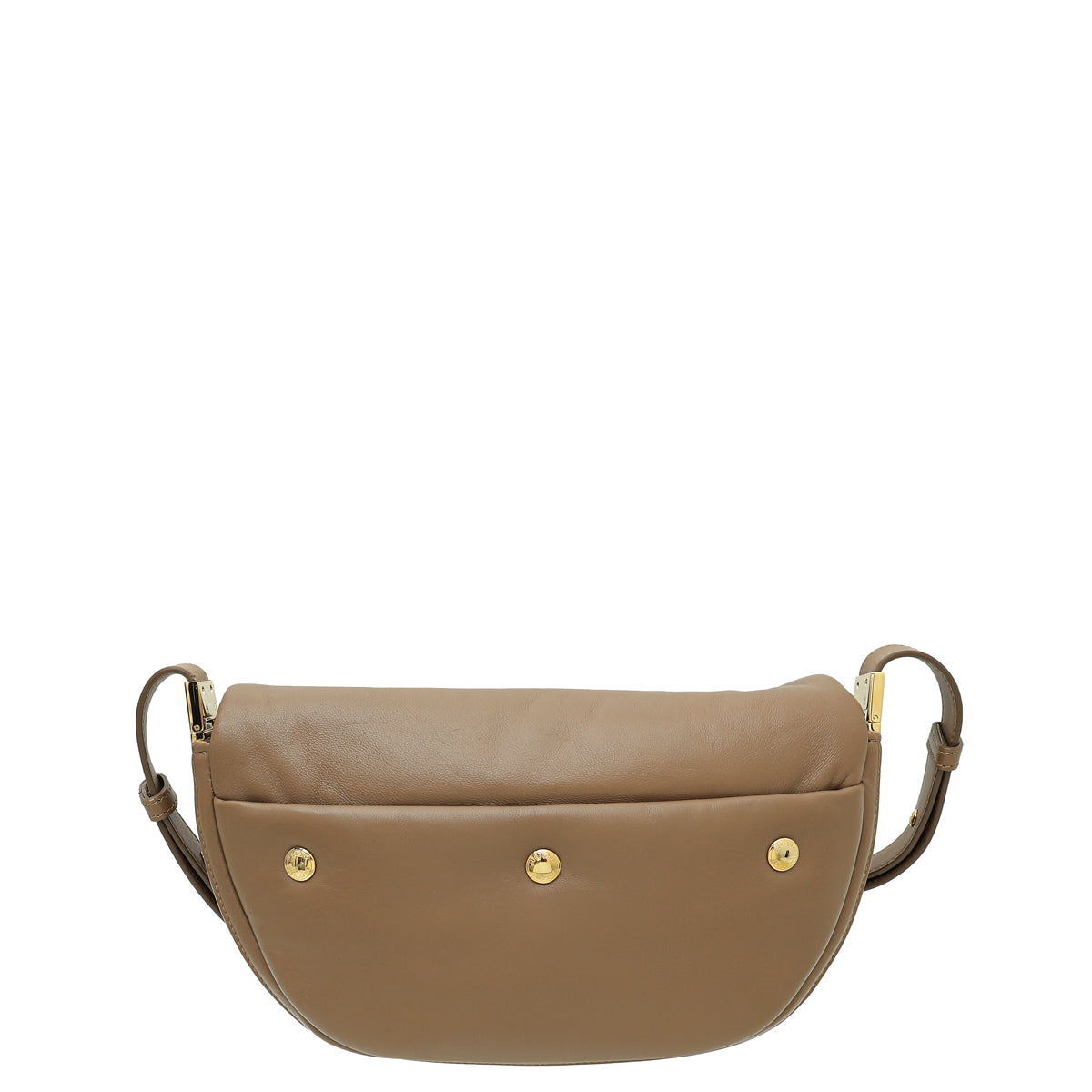 Burberry Oak Brown Soft Olympia Small Bag-Burberry-THE CLOSET