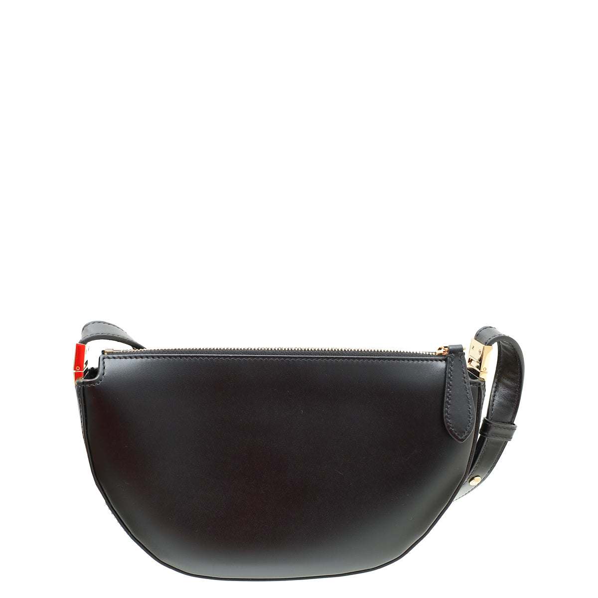 Burberry Black Mini Zip Olympia Bag-Burberry-THE CLOSET