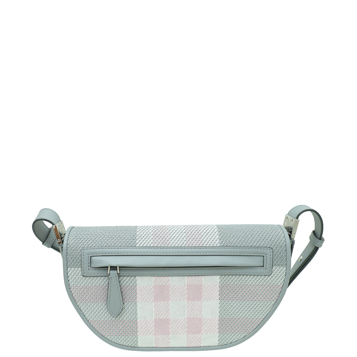 Burberry Bicolor Fabric Check Olympia Small Bag-Burberry-THE CLOSET
