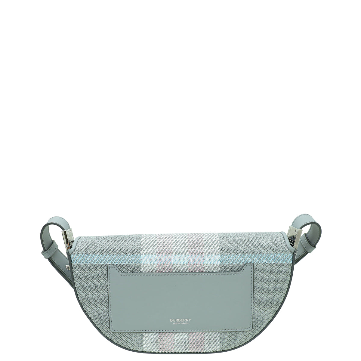 Burberry Bicolor Fabric Check Olympia Small Bag-Burberry-THE CLOSET