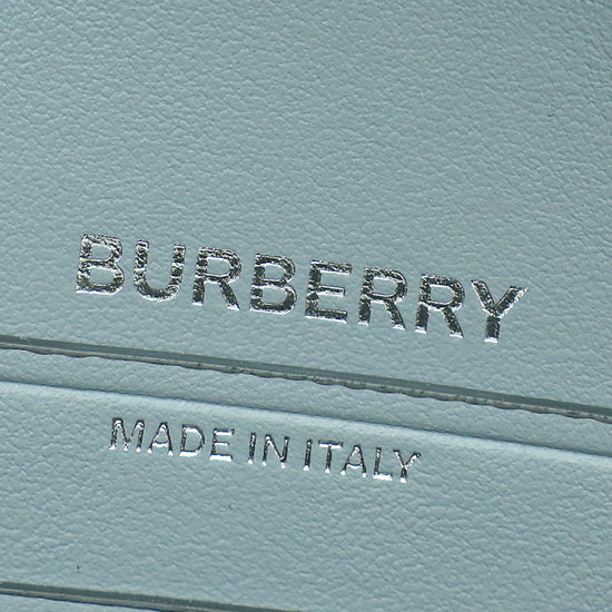 Burberry Bicolor Fabric Check Olympia Small Bag