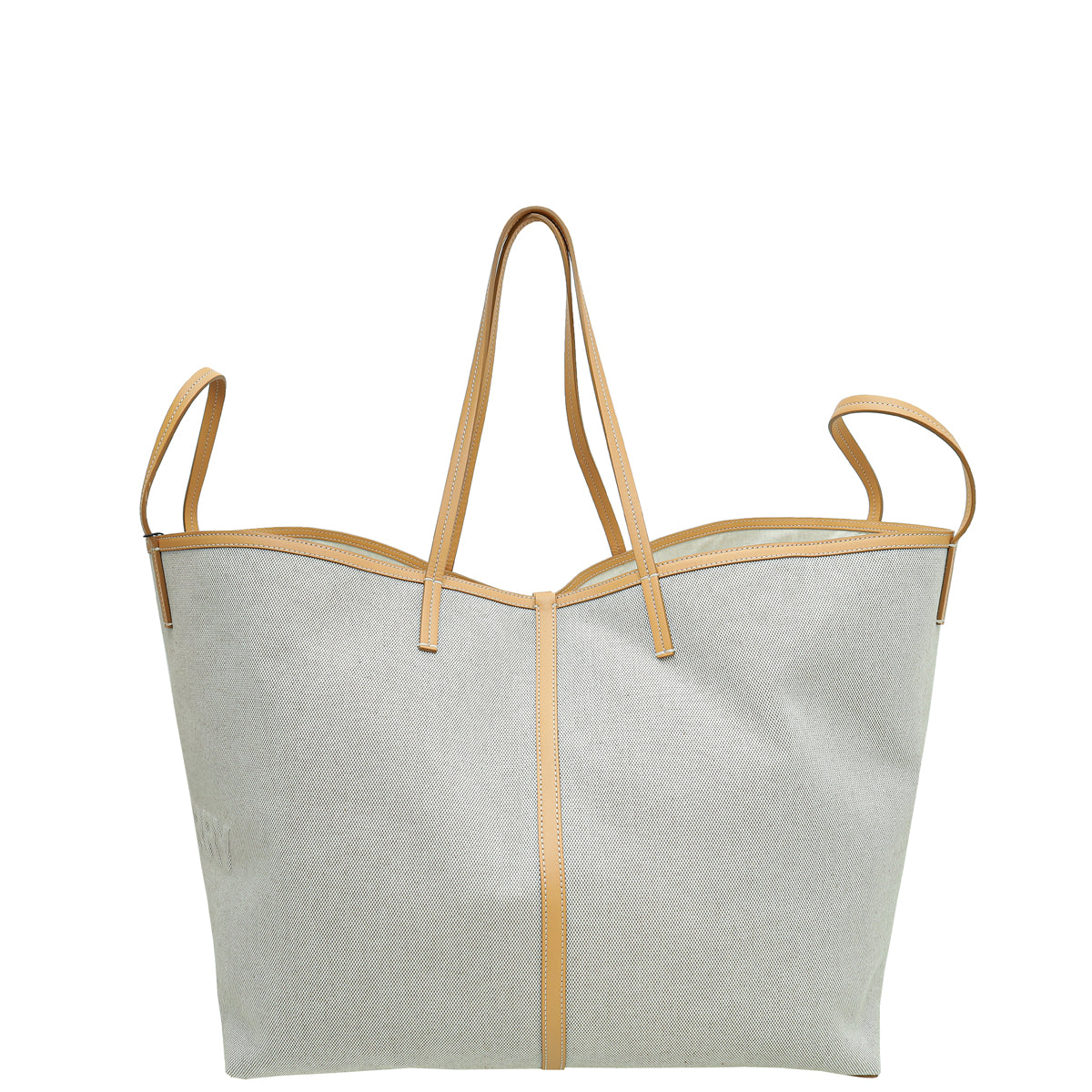 Burberry Bicolor Logo XL Beach Tote Bag-Burberry-THE CLOSET