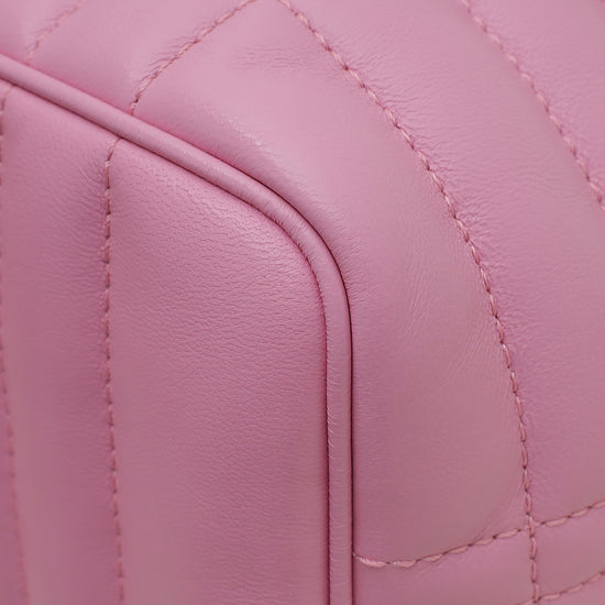Burberry Primrose Pink TB Logo Lola Backpack Bag