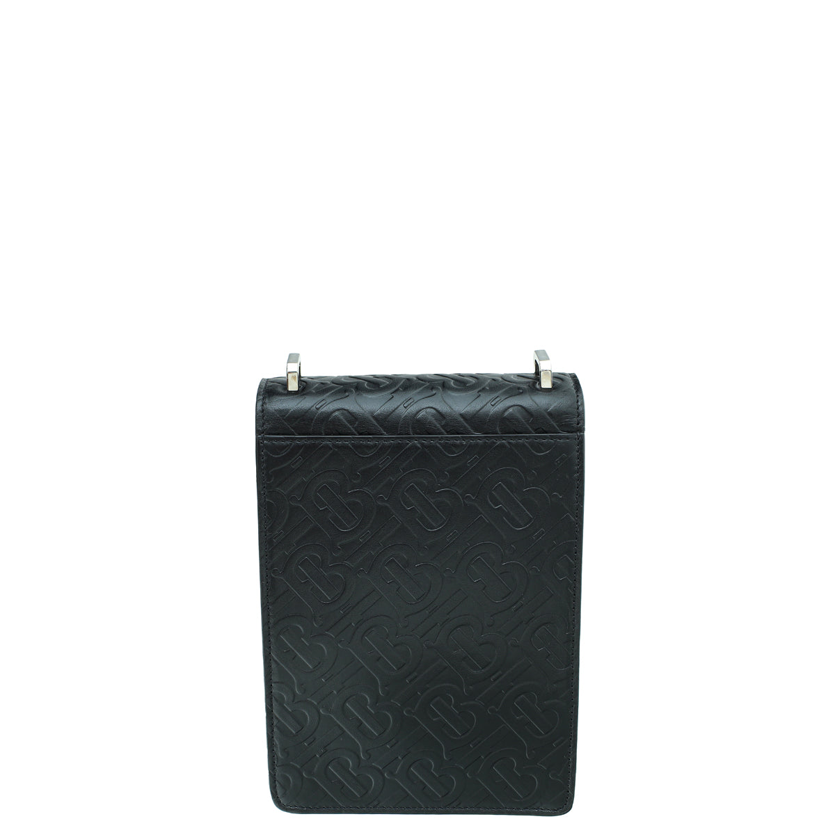 Burberry Black TB Embossed Robin Bag-Burberry-THE CLOSET