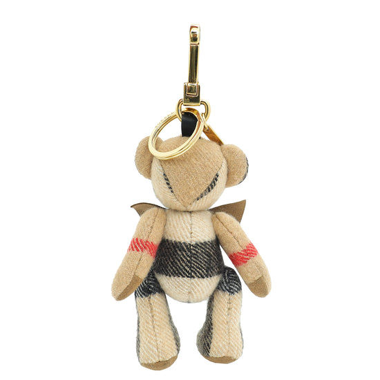 Burberry Bicolor Check Thomas Bear Bag Charm