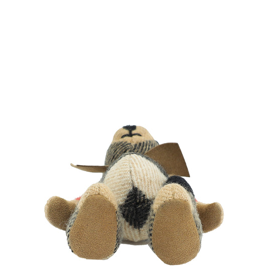 Burberry Bicolor Check Thomas Bear Bag Charm