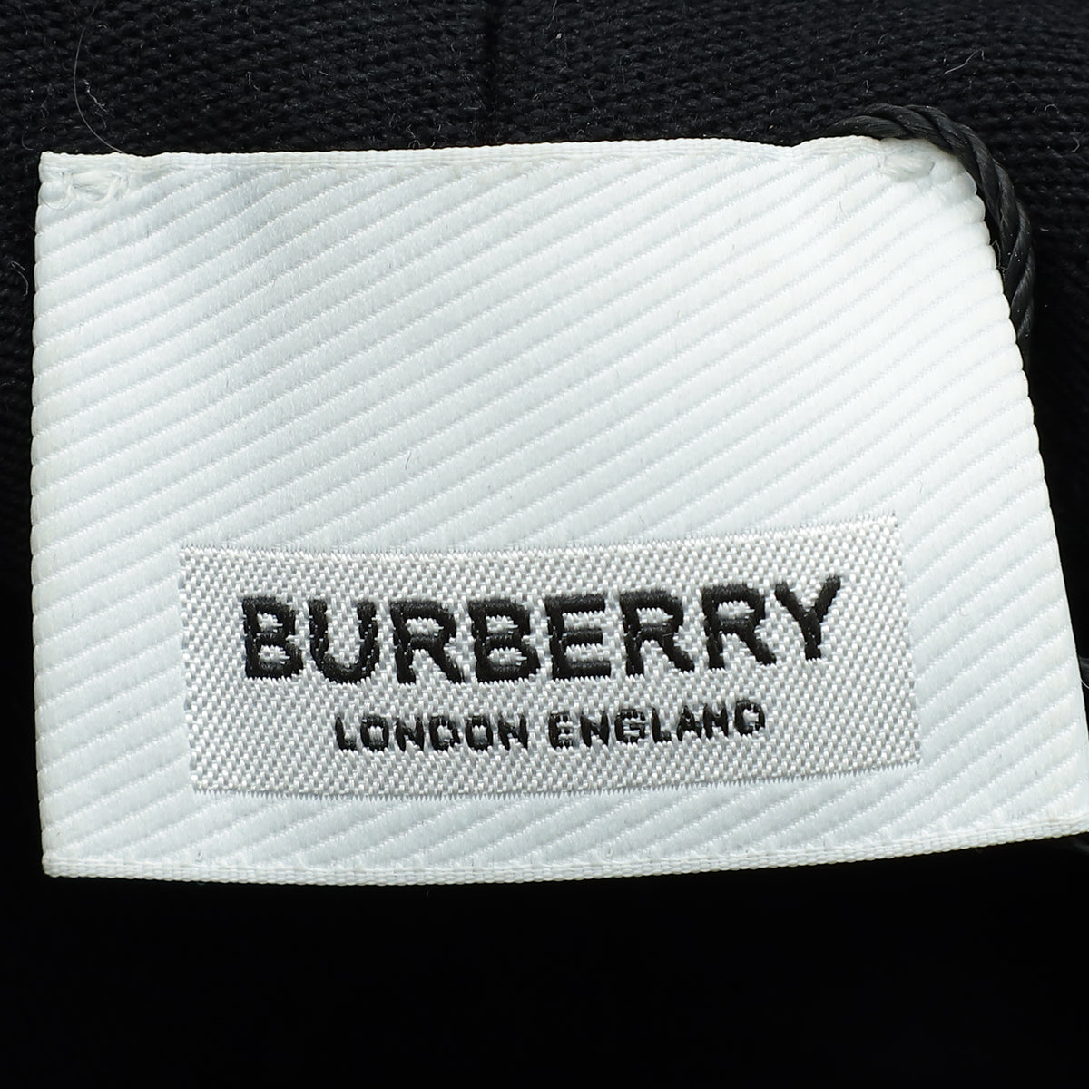 Burberry Grey Monogram Wool Large Bucket Hat