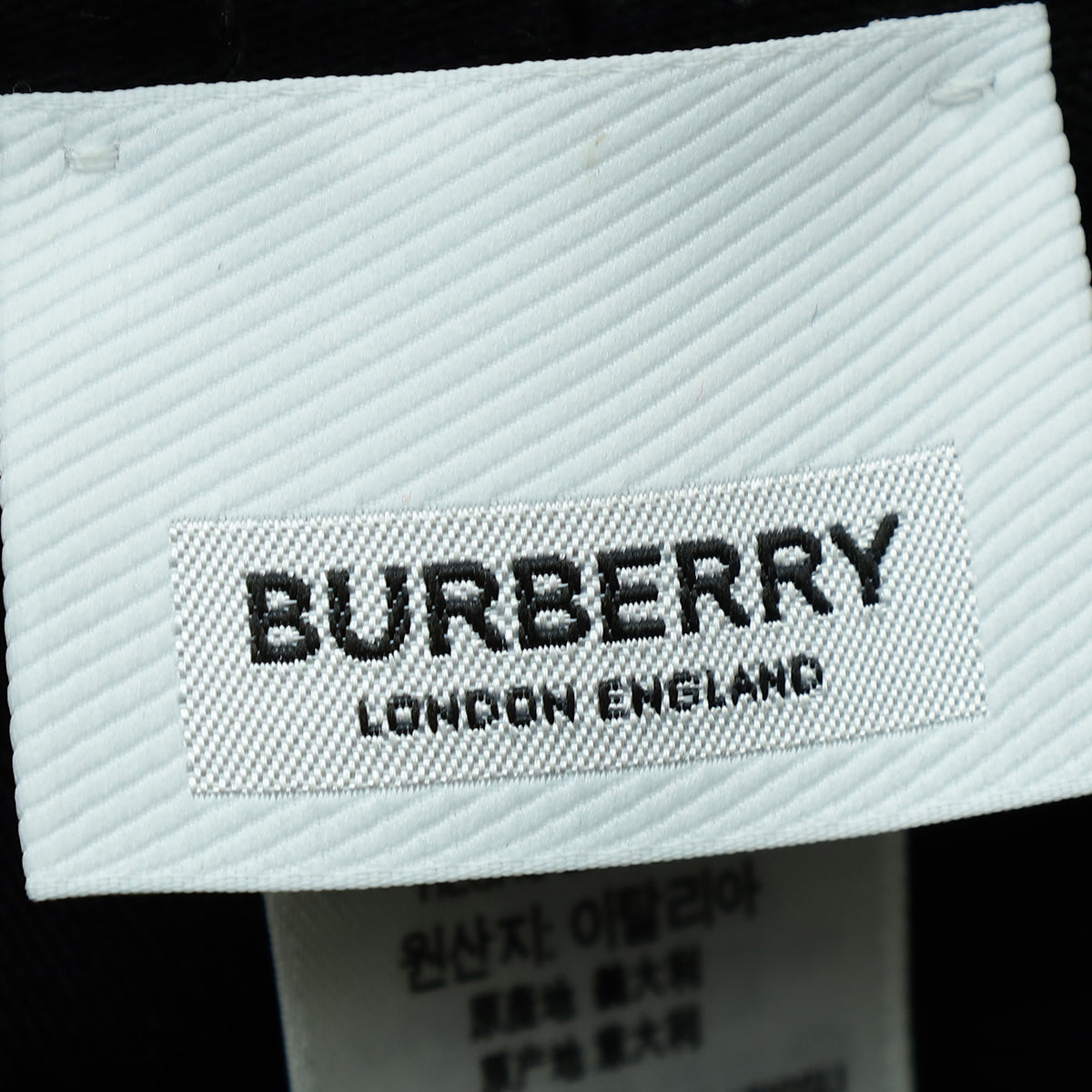 Burberry Beige Checked Bucket Medium Hat