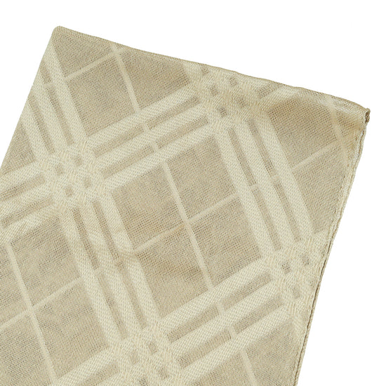 Load image into Gallery viewer, Burberry Champagne Silk Scarf
