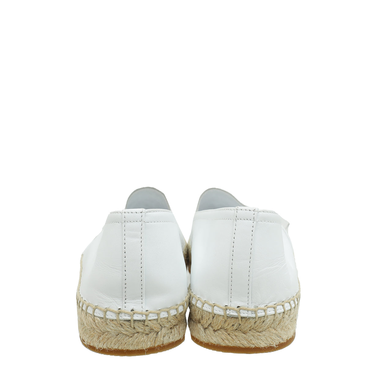 Burberry White TB Tabitha Espadrille 37.5