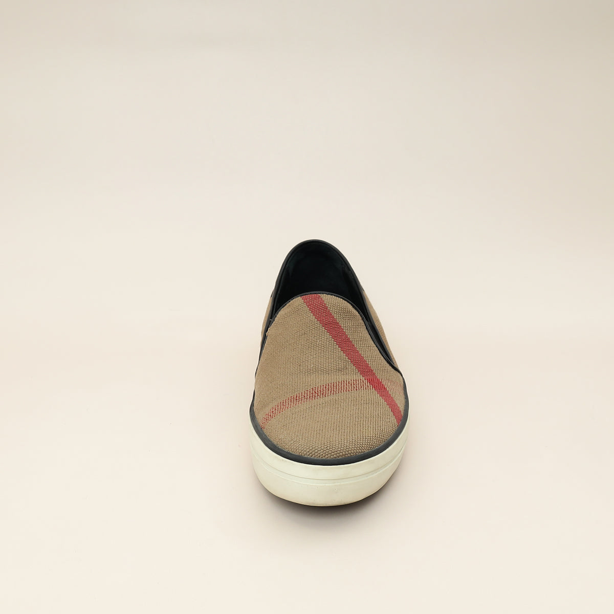 Burberry Multicolor Novacheck Gauden Slip On Sneakers 36-Burberry-THE CLOSET