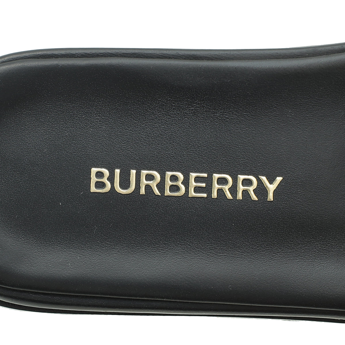 Burberry Beige Carolyn Logo Flat Slide Sandals 37-Burberry-THE CLOSET