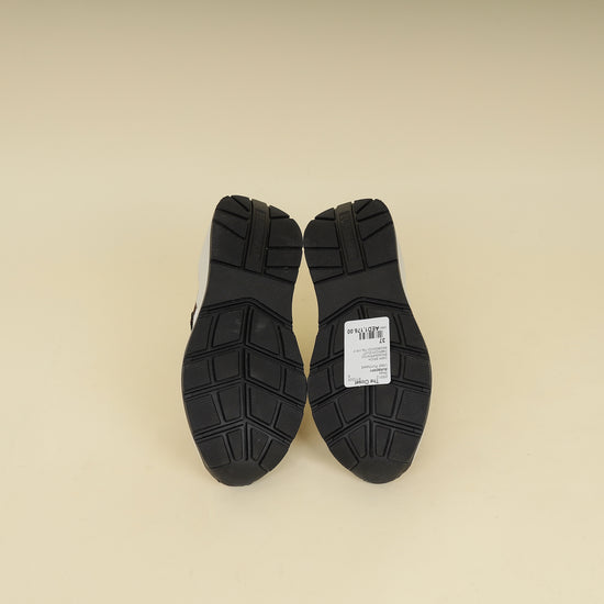 Burberry Dark Brich Brown Vintage Check Sean Sneakers 37-Burberry-THE CLOSET